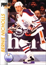 Hokejové karty Pro Set 1992-93 - Bernie Nicholls - 52