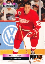 Hokejové karty Pro Set 1992-93 - Brad Marsch - 264