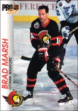 Hokejové karty Pro Set 1992-93 - Brad Marsh - 126