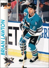 Hokejové karty Pro Set 1992-93 - Brian Lawton - 173