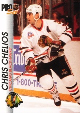 Hokejové karty Pro Set 1992-93 - Chris Chelios - 34