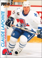 Hokejové karty Pro Set 1992-93 - Claude Lapointe - 151