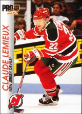 Hokejové karty Pro Set 1992-93 - Claude Lemieux - 98
