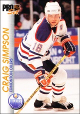 Hokejové karty Pro Set 1992-93 - Craig Simpson - 56