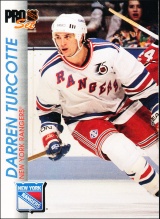 Hokejové karty Pro Set 1992-93 - Darren Turcotte - 114