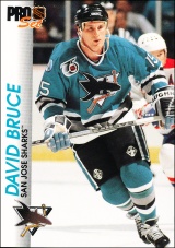 Hokejové karty Pro Set 1992-93 - David Bruce - 170