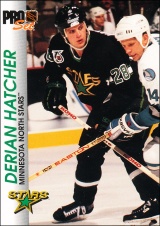 Hokejové karty Pro Set 1992-93 - Derian Hatcher - 75