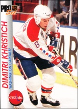Hokejové karty Pro Set 1992-93 - Dimitri Khristich - 208
