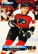 Hokejové karty Pro Set 1992-93 - Eric Lindros - 236 - Rookie