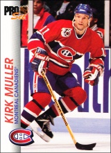 Hokejové karty Pro Set 1992-93 - Kirk Muller - 87