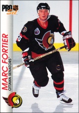 Hokejové karty Pro Set 1992-93 - Marc Fortier - 128