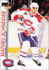 Hokejové karty Pro Set 1992-93 - Mathieu Schneider - 91
