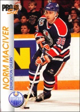 Hokejové karty Pro Set 1992-93 - Norm Maciver - 50