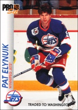 Hokejové karty Pro Set 1992-93 - Pat Elynuik - 214
