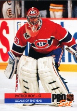 Hokejové karty Pro Set 1992-93 - Patrick Roy - 2