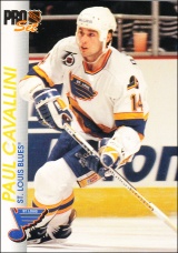 Hokejové karty Pro Set 1992-93 - Paul Cavallini - 159