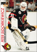 Hokejové karty Pro Set 1992-93 - Peter Sidorkiewicz - 125