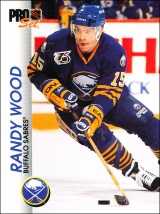Hokejové karty Pro Set 1992-93 - Randy Wood - 20