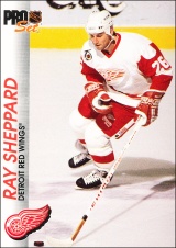 Hokejové karty Pro Set 1992-93 - Ray Sheppard - 47
