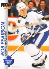 Hokejové karty Pro Set 1992-93 - Rob Pearson - 191