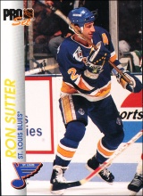 Hokejové karty Pro Set 1992-93 - Ron Sutter - 162
