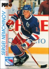 Hokejové karty Pro Set 1992-93 - Sergei Nemchinov - 117