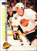Hokejové karty Pro Set 1992-93 - Sergio Momesso - 194