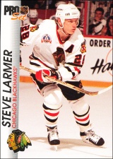 Hokejové karty Pro Set 1992-93 - Steve Larmer - 31