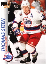 Hokejové karty Pro Set 1992-93 - Thomas Steen - 217