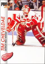 Hokejové karty Pro Set 1992-93 - Tim Cheveldae - 43