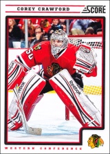 Hokejové karty SCORE 2012-13 - Corey Crawford - 121