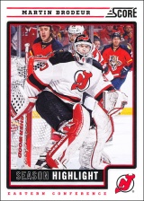 Hokejové karty SCORE 2012-13 - Martin Brodeur - 30