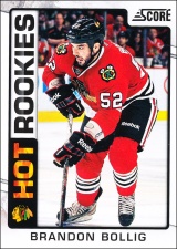 Hokejové karty SCORE 2012-13 - Rokkie - Brandon Bollig - 515