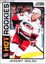 Hokejové karty SCORE 2012-13 - Rokkie - Jeremy Welsh - 539