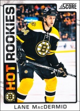 Hokejové karty SCORE 2012-13 - Rokkie - Lane Macdermid - 516