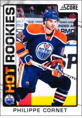 Hokejové karty SCORE 2012-13 - Rokkie - Philippe Cornet - 501