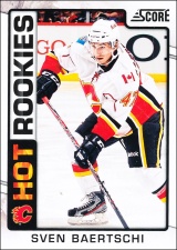 Hokejové karty SCORE 2012-13 - Rokkie - Sven Baertschi - 518