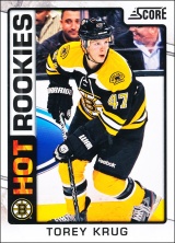Hokejové karty SCORE 2012-13 - Rokkie - Torey Krug - 531