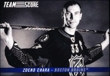 Hokejové karty SCORE 2012-13 - Team Score - Zdeno Chára - TS5