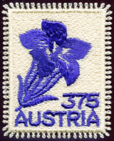 Hořec - výšivka - Rakousko - 2773 - 3,75