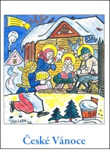 Josef Lada - Vánoce - pohlednice - Jesličky 1928