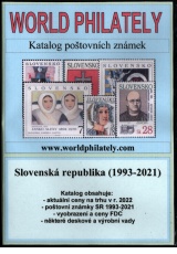 Katalog poštovních známek - Slovenská republika (1993-2021) - World Philately 2022 na CD-ROM médiu