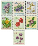 Květiny botanických zahrad - čistá - č. 1630-1636