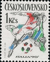 Mistrovství světa v kopané ITALIA 1990 - čistá - č. 2941