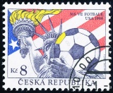 Mistrovství světa ve fotbale v USA - razítkovaná - č. 45