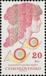 Poštovní banka - čistá - č. 3021