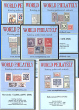 Poštovní známky ceny obsaženy v sadě 9 CD-ROMu - World Philately