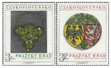 Pražský hrad 1975 - čistá - č. 2173-2174