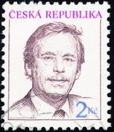 Prezident ČR - Václav Havel - razítkovaná - č. 3