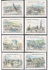 Rakousko - čistá - č. 1164-1171